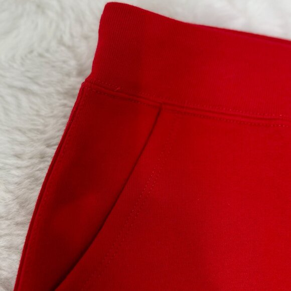 Polo Ralph Lauren Boys Red Fleece Jogger Pants - Picture 4 of 9